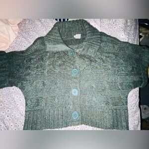 Buckle Daytrip Olive Button-Up Cardigan